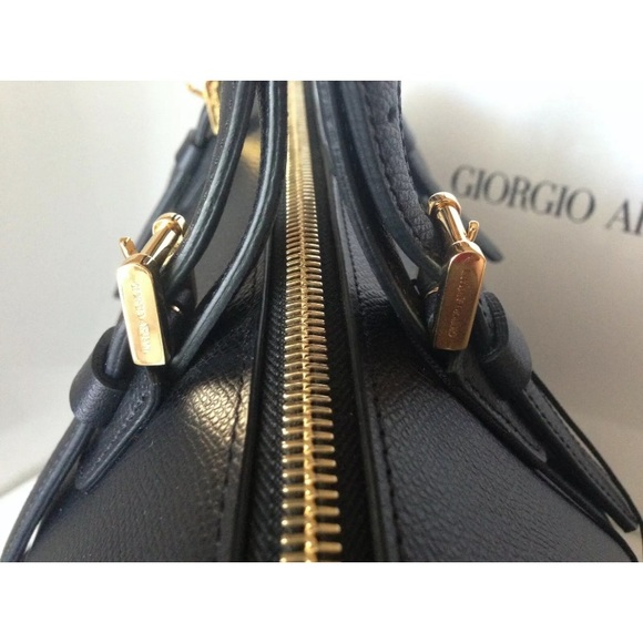Armani handbag black New with all bags, Tags, n Certificate. - Picture 6 of 13